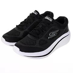 SKECHERS GO RUN MAX CUSHIONING ESSENTIAL 女慢跑鞋─黑─129252BKW US7 黑