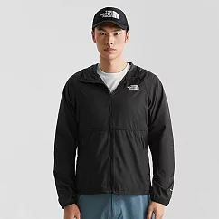 The North Face M FLYWEIGHT HOODIE 2.0 - AP 男風衣外套 黑-NF0A81POJK3 S 黑色