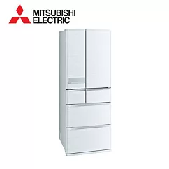 MITSUBISHI 三菱 日製六門525L一級能變頻冰箱 MR─JX53C ─含基本安裝+舊機回收 白色(W)
