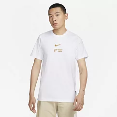 NIKE AS M NSW TEE BIG SWOOSH LBR 男短袖上衣─白─FD1245100 L 白色