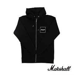 Marshall Square Logo Hoodie 拉鍊連帽外套 | M 黑