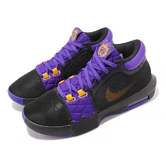 Nike 籃球鞋 LeBron Witness VIII EP 男鞋 黑 紫 湖人配色 LBJ Lakers FB2237─001