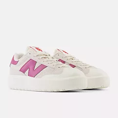 New Balance CT302 系列 厚底 男女休閒鞋─白粉─CT302RP─D US5.5 白色