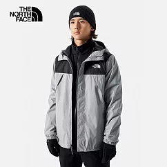 The North Face M ANTORA TRICLIMATE ─ AP 男拼接防水透氣連帽三合一外套─灰黑─NF0A7W7TGVV 3XL 灰色