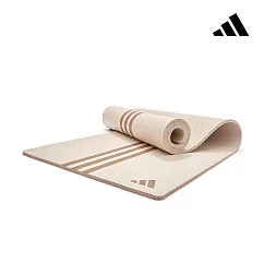 Adidas 柔軟防滑瑜珈墊─10mm(三色可選) 奶油白