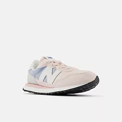 New Balance 237 男女中大童休閒鞋─粉藍─PH237TK─W 18.5 藍色