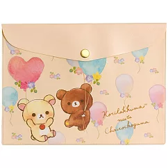 San─X 懶妹蜂蜜小熊的粉彩花園系列文件袋