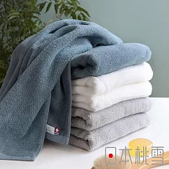 【日本桃雪】今治柔絨細膩快乾吸水浴巾 (明亮灰) | 鈴木太太公司貨