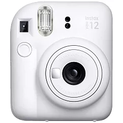 FUJIFILM instax mini 12 拍立得 相機 公司貨+2盒空白底片(20張)─ 白色