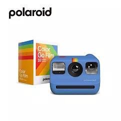 Polaroid 寶麗來 Go G2 拍立得相機組─藍 公司貨(DG07+DGF1)