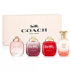 Coach 迷你女性香氛組(4.5ml*4入)─贈隨機紙袋