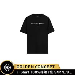 ★送原廠好禮★Golden Concept T-Shirt 黑色/白3D-Logo CT-TS528 (常規版) L 黑色