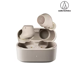audio─technica 鐵三角 ATH─CKS30TW+ 真無線耳機 米色