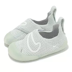 Nike 童鞋 Swoosh 1 TD 小童 白 灰 學步鞋 魔鬼氈 無鞋帶 襪套式 休閒鞋 FB3244─002