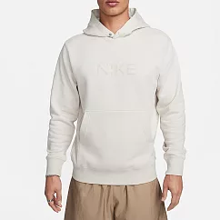 NIKE AS M NSW HOODIE PO FT I2SP 男連帽上衣─FZ4765104 L 白色