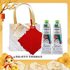 L&rsquo;OCCITANE 歐舒丹 新年經典護手霜雙入組(30MLX2)-新春送禮-國際航空版 原野之心X2