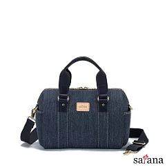 satana - Denim 小波士頓包 - 深丹寧藍