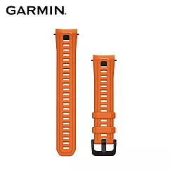 GARMIN INSTINCT E 矽膠替換錶帶 22mm 柚橙橘