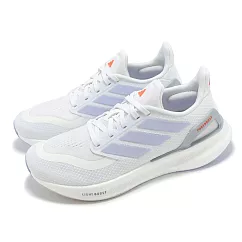 adidas 慢跑鞋 Pureboost 5 W 女鞋 白 藍 緩震 反光 運動鞋 愛迪達 JH6450