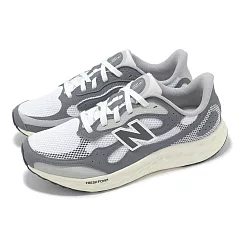 New Balance 慢跑鞋 Arishi V4 2E 男鞋 寬楦 灰 白 緩衝 針織 輕量 運動鞋 NB MARISTY4─2E