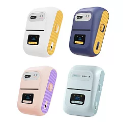 【德佟DETONGER】DP26S多功能藍芽標籤列印機(貼紙機/標籤機/姓名貼)送防刮硬殼包 寧靜白