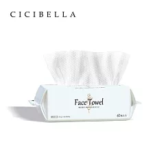 日本 CICIBELLA 抽取式洗臉巾60抽-加厚版