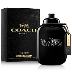 Coach 時尚曜黑男性淡香精(100ml)─專櫃公司貨