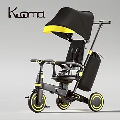 KOOMA 多功能三輪車(可折疊後控)-三色可選 蒙特黃