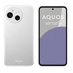 SHARP 夏普 AQUOS sense9 8GB/256GB 6.1吋 5G智慧型手機 冰川白