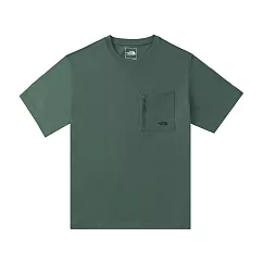 The North Face M S/S HYBRID POCKET TEE 男短袖上衣─NF0A8C7THCH S 綠色