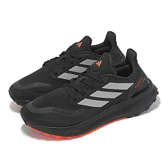 adidas 慢跑鞋 Pureboost 5 TR 男鞋 黑 橘 緩震 回彈 反光 運動鞋 愛迪達 JR7675