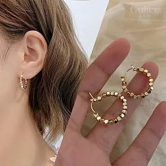 【Gulicc】耳環 復古港風耳飾