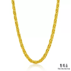 【點睛品】雙龍盤扣 黃金項鍊_計價黃金