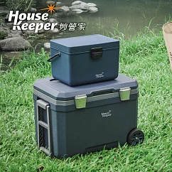 妙管家 46L+12L拖輪冰桶組 HKI-4612DBU