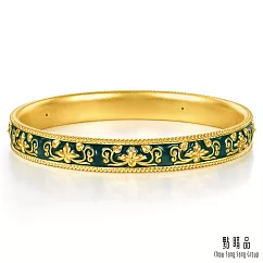 【點睛品】福綿藏韻 黃金手鐲