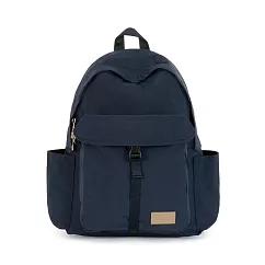 J II 後背包 星海尼龍防潑水後背包-6607-2 深藍色