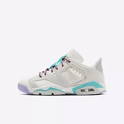Nike Air Jordan 6 Retro Low GS [FV5451-001] 大童 運動休閒鞋 AJ6 灰紫 24.5 灰/紫