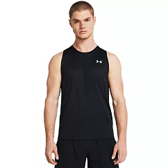 Under Armour 男 Tech 背心-1382795-001 L 黑色