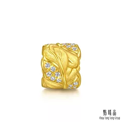 【點睛品】愛的羽跡 鑽石黃金串珠