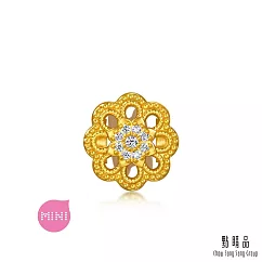 【點睛品】八方守護 鑽石黃金串珠