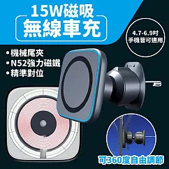 ProTap 無線充電手機架(15W快充 無線充電 汽車手機架 車用充電支架 車用無線充支架 手機支架 車用手機架)