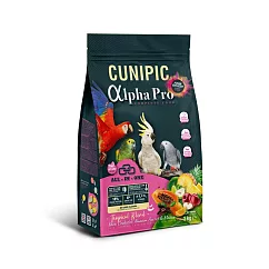 CUNIPIC頂級滋養丸(中小型鸚鵡/中大型鸚鵡/熱帶水果)1kg 熱帶水果