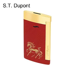 S.T.Dupont 都彭 打火機 slim7 生肖 馬 紅色 27080