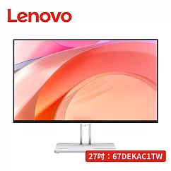 Lenovo L27-4C 27吋平面顯示器 67DEKAC1TW 雲灰色
