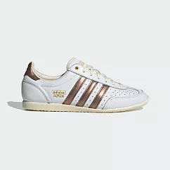 Adidas 愛迪達 Japan W [JQ9025] 女 運動休閒鞋 復古鞋 德訓鞋 薄底 白 古銅金 23cm 白/古銅