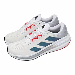 adidas 愛迪達 慢跑鞋 Questar 3 M 男鞋 米白 藍 緩震 JQ5081 29cm IVORY/BLUE
