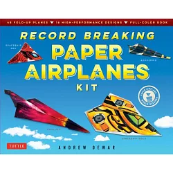 Flying Dinosaurs Paper Airplane Kit: 36 Paper Airplanes in 12 Original Designs!