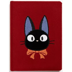 博客來 魔女宅急便 黑貓吉吉毛茸茸刺繡筆記本kiki S Delivery Service Jiji Journal