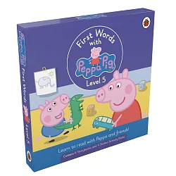 博客來-First Words with Peppa Level 5 Pack (4 storybooks + 4 ...