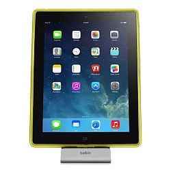 博客來 Belkin Lightning 同步 充電座for Ipad Air Ipad 4 Iphone 5s Iphone 5c銀色